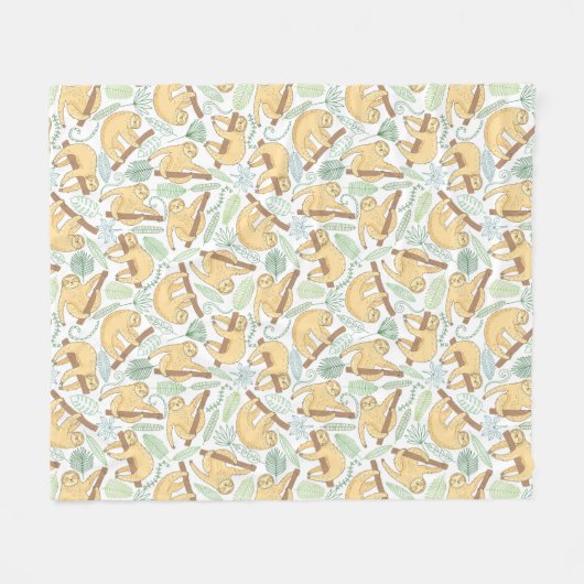 Hangende sleuven fleece deken (Voorkant (Horizontaal))