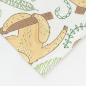 Hangende sleuven fleece deken (Hoek)