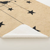 Hangende sterren en kraai sherpa deken (3/4)