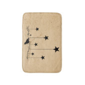 Hangende sterren en kraaienbadmat badmat (Voorkant Verticaal)