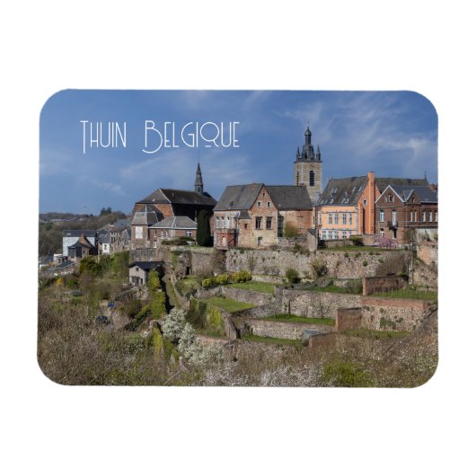 Hangende Tuinen van Thuin, België Magneet (Horizontaal)