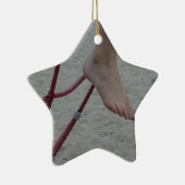 hangende voet klimmende lijsten voetspeelzand keramisch ornament (Rechts)