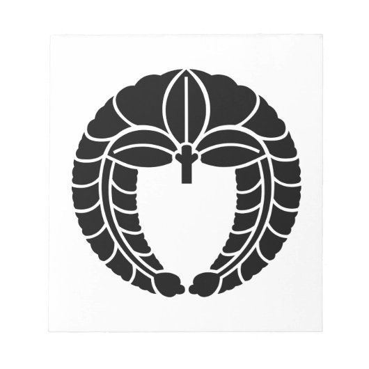 Hangende wisteria notitieblok (Voorkant)