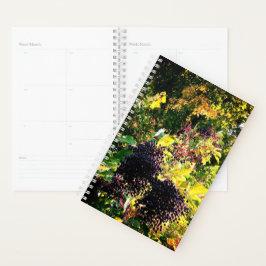Hangende zwarte bessen planner