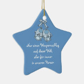 Hängeornament Stern Keramisch Ornament (Rechts)