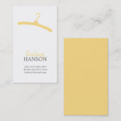 Hanger Calling Card Contactkaartje (Voorkant / Achterkant)