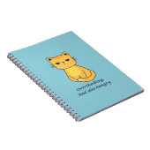 Hanger Cat Notitieboek (Rechterzijde)