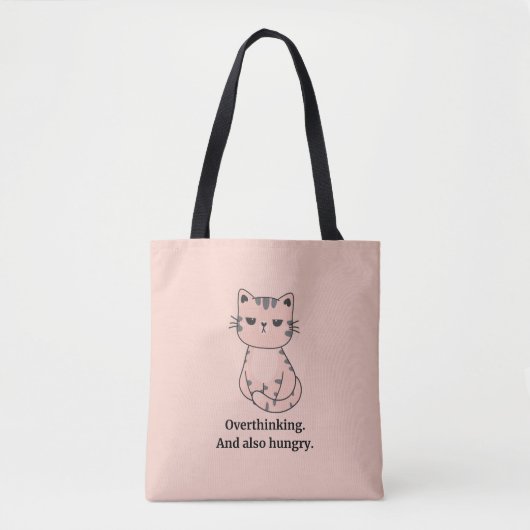 Hanger Cat Tote Bag (Voorkant)