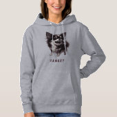 Hanger Chihuahua - Grappig Agressief Angry Scary Hoodie (Voorkant)