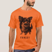 Hanger Chihuahua - Grappig Agressief Angry Scary T-shirt (Voorkant)