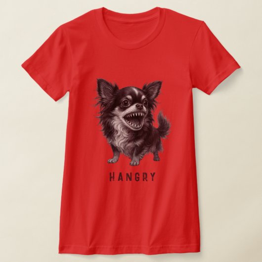Hanger Chihuahua - Grappig Agressief Angry Scary T-shirt (Laagn)