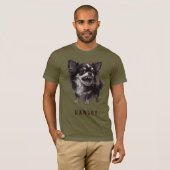 Hanger Chihuahua - Grappig Agressief Angry Scary T-shirt (Voorkant volledig)