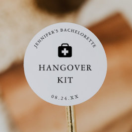 Hanger Kit Bruidsfeest Favor Ronde Sticker
