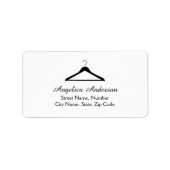Hanger Logo-adreslabel Etiket (Voorkant)