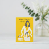 Hanger Seing Mode Designer Professional Model Visitekaartje (Staand voorkant)