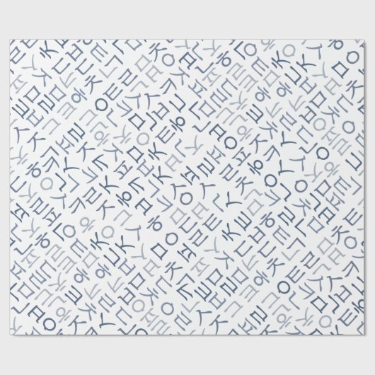 Hangeul Cadeaupapier (Vlak)