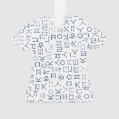 Hangeul Ornament (voorkant)