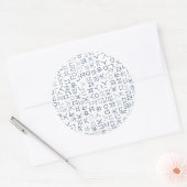 Hangeul Ronde Sticker (Envelop)