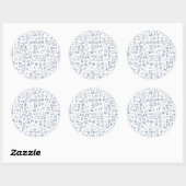 Hangeul Ronde Sticker (Vel)