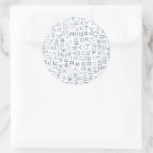 Hangeul Ronde Sticker (Tas)