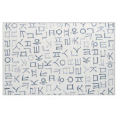 Hangeul Stof (Yard (91,4 cm))