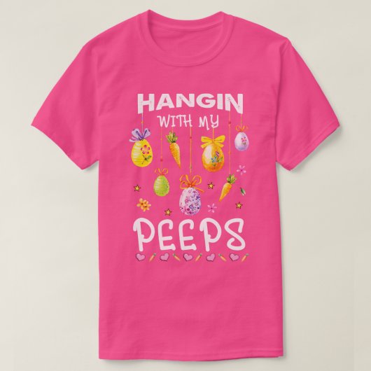Hanggin met mijn piepers t-shirt (Design voorkant)