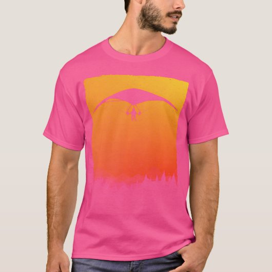 Hangglider Hanggliding Liefhebber T-shirt (Voorkant)