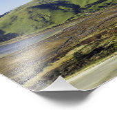 Hangglider, Otago schiereiland, bij Dunedin, Foto Afdruk (Hoek)