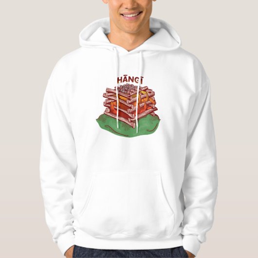 Hangi Maori Koken Voedsel Kai Hoodie (Voorkant)