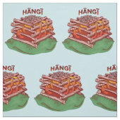 Hangi Maori Koken Voedsel Kai Stof (Swatch)