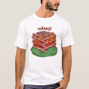 Hangi Maori Koken Voedsel Kai T-shirt