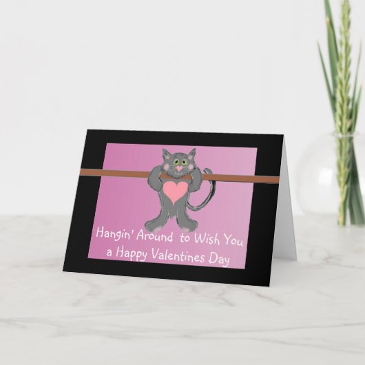 Hangin' Around Feestdagen Kaart (Voorkant)