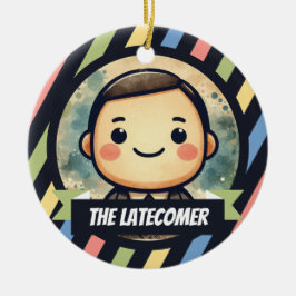 Hangin’ In There… Uiteindelijk – Kantoor Christmas Keramisch Ornament