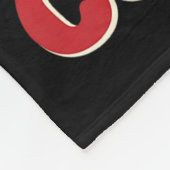 Hangin Met Mijn Cookies Gingerbread Man Xmas Teach Fleece Deken (Hoek)