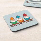 Hangin met mijn gnomen bier onderzetter (Linkerzijde)