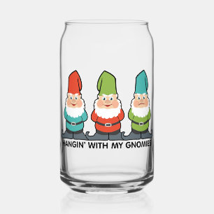 Hangin met mijn gnomen blikvorm glas