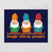 Hangin met mijn gnomen briefkaart (Voorkant)
