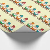 Hangin met mijn gnomen cadeaupapier (Hoek)