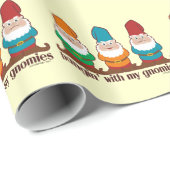 Hangin met mijn gnomen cadeaupapier (Rol Hoek)