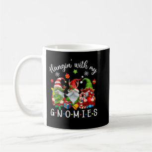 Hangin' met mijn Gnomen Funny Gnomes Merry Christm Koffiemok
