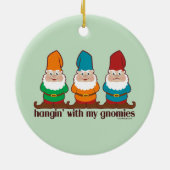 Hangin met mijn gnomen keramisch ornament (Achterkant)