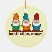 Hangin met mijn gnomen keramisch ornament (Achterkant)