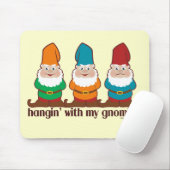 Hangin met mijn gnomen muismat (Met muis)