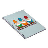 Hangin met mijn gnomen notitieboek (Rechterzijde)