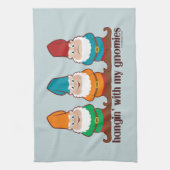 Hangin met mijn gnomen theedoek (Verticaal)