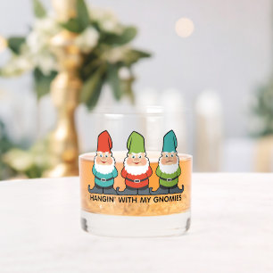 Hangin met mijn gnomen whisky glas