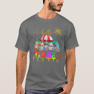 Hangin' met mijn Gnomies Gnomen Summer Vacation Cu T-shirt