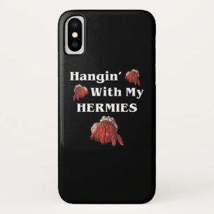 Hangin met mijn Hermies Funny Hermit Crab Lover Case-Mate iPhone Case