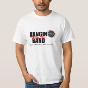 Hangin met Shirt van de band