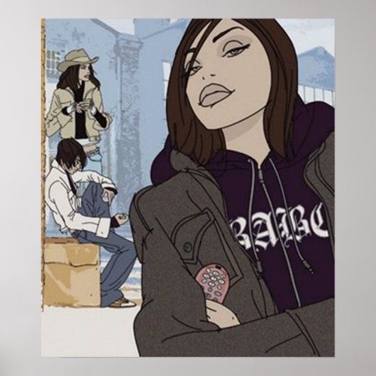 Hangin Out Poster #1 (Voorkant)